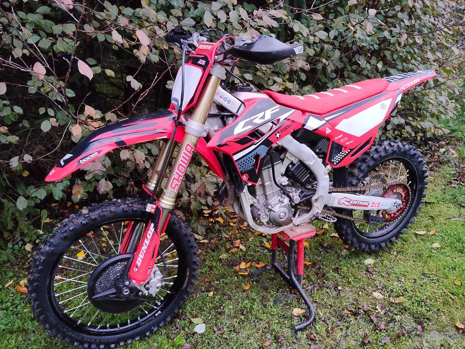 Honda crf 450 stan bdb 2021r kontrola trakcji.(sxf,yzf,kxf)
