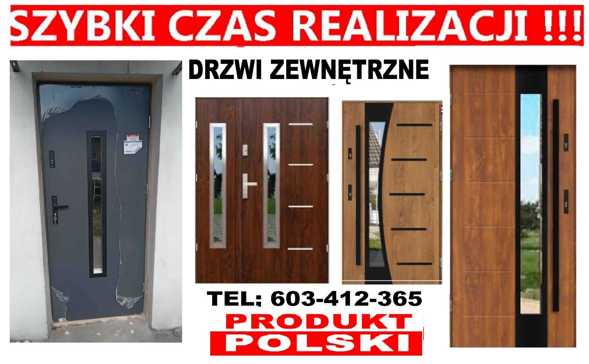 Drzwi z MONTAŻEM-wejściowe do mieszkania-zewnętrzne-WEWNĄTRZKLATKOWE