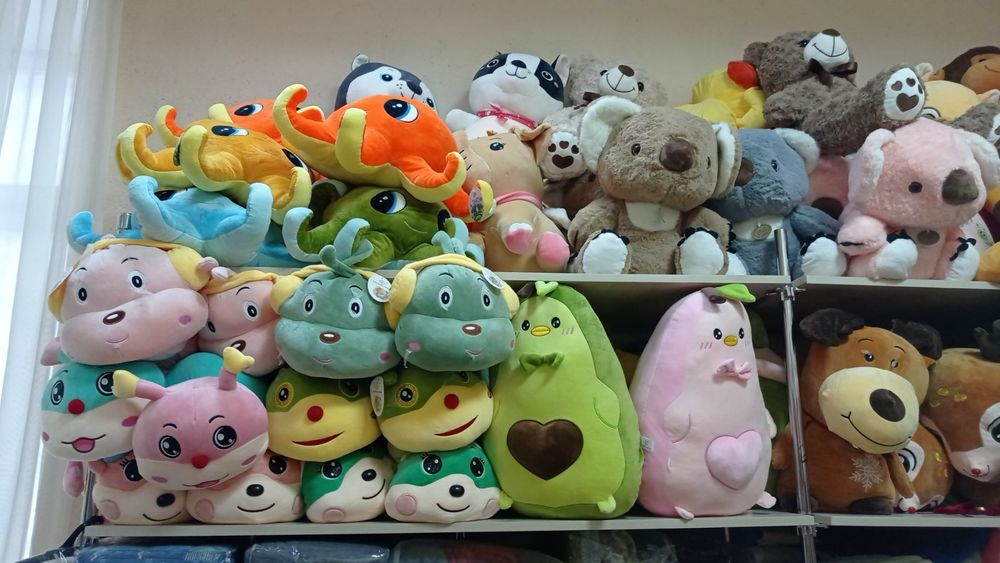 Іграшка плед 3в1 собака кіт хом'як дракон авокадо зайка сова лисеня