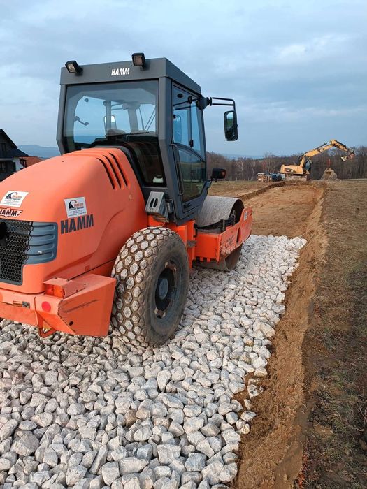 Płyty fundamentowe, prace żelbetowe, budowa inwestycji, wymiana gruntu