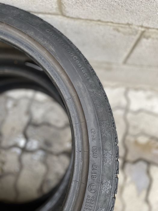 ‼️Зимові шини Continental Contact 6‼️225/40/18 2016 Рік Арт:2023