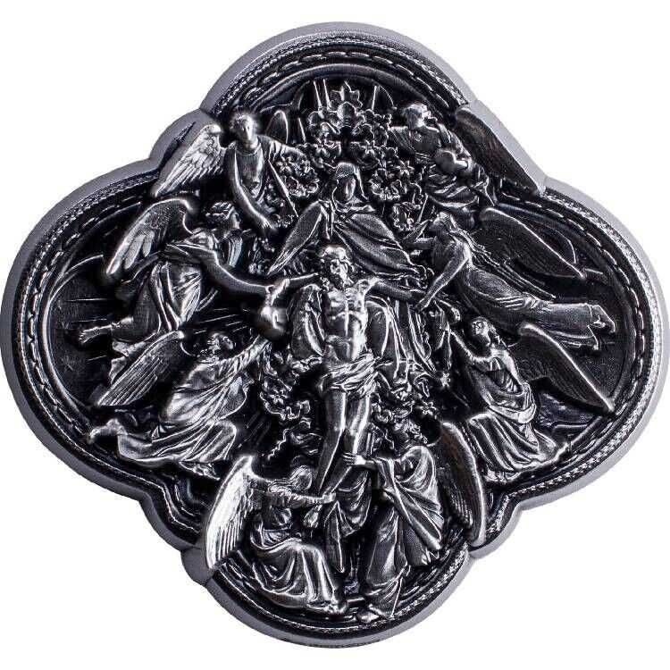 5 лир Виктор Эммануил II серебряная монета PIETA