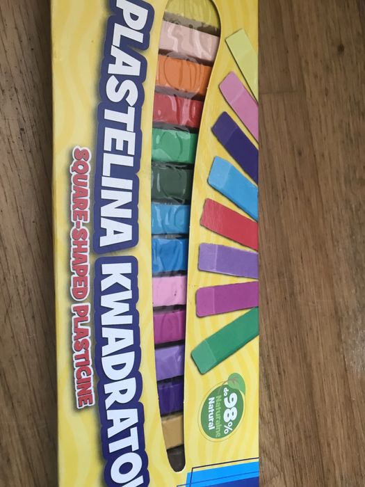 Plastelina kwadratowa 48tknsz
