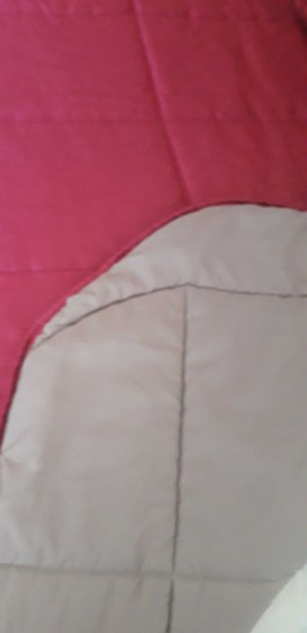 Edredon aquecimento, cortinados e almofada