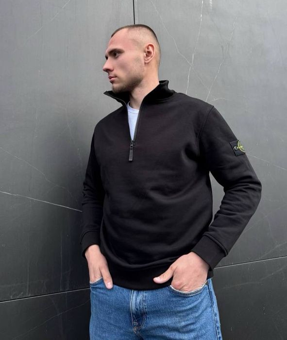 Зіп 1/4 Світшот Stone island