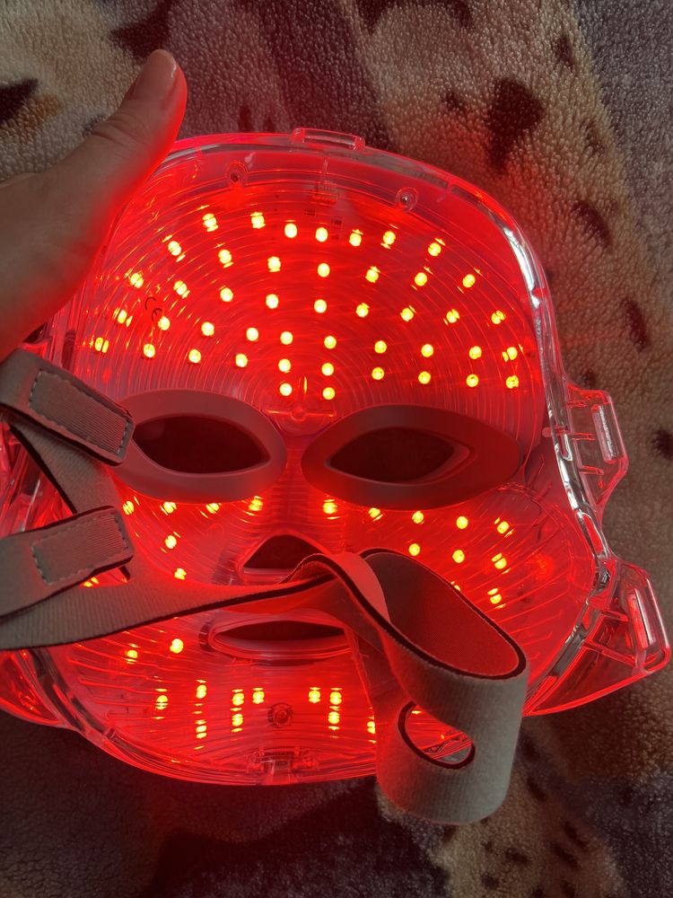 Maska LED na twarz wiele kolorow