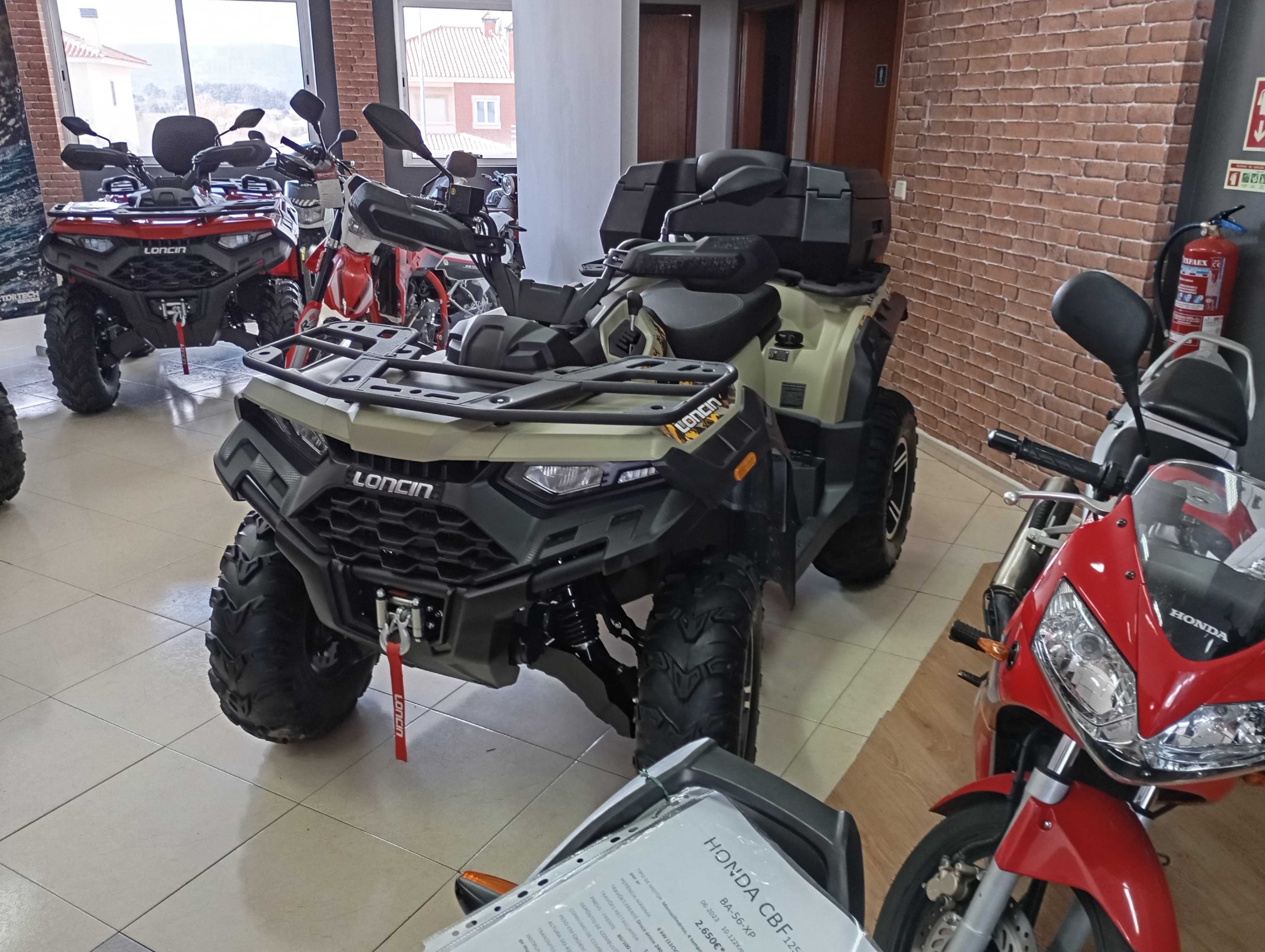 MOTO 4X4 de 2 lugares linhai M300 como nova + outras