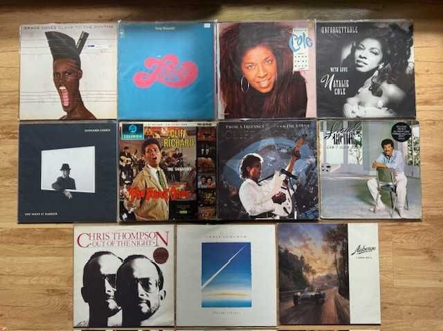 Grace Jones, Cohen, N. Cole, B. Springsteen, Chris de Burg ,Dylan. BOC