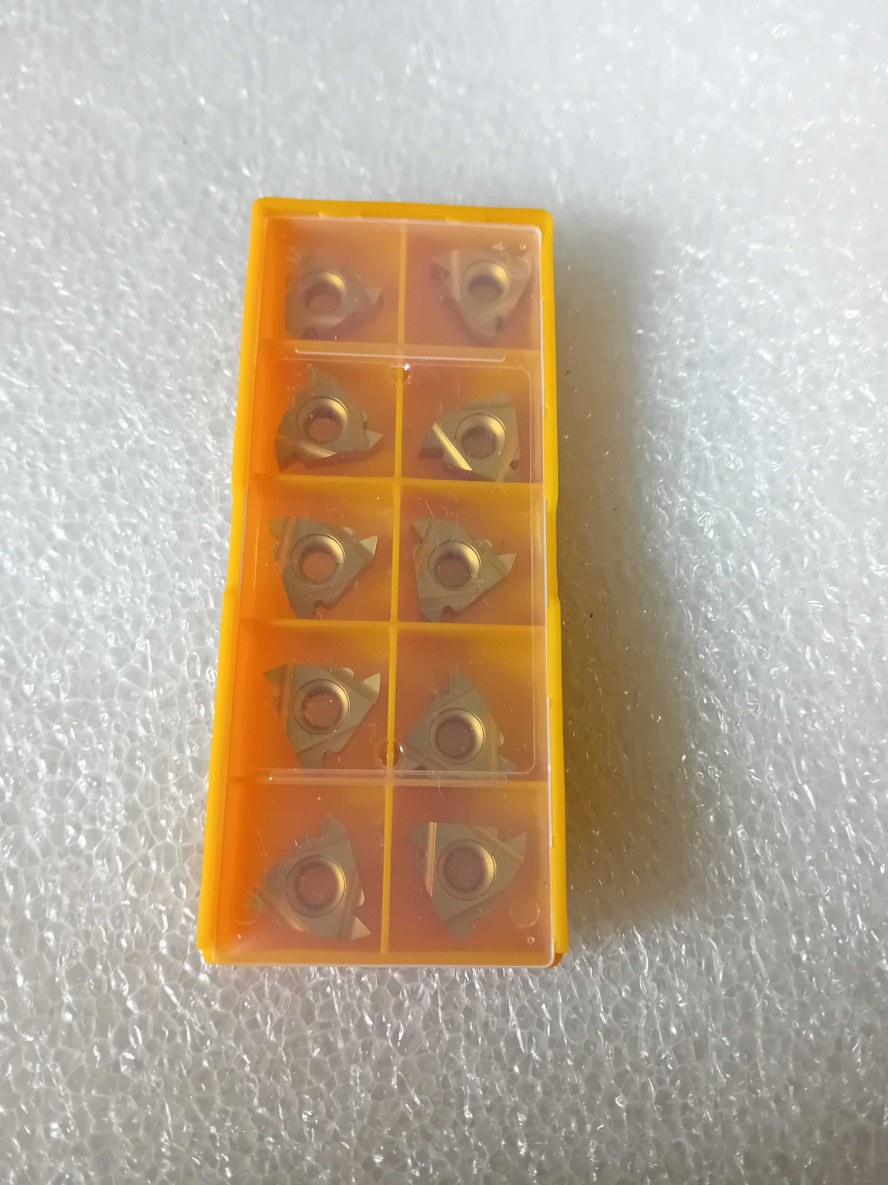 10 pastilhas de rosca interna para torno. 16Ir