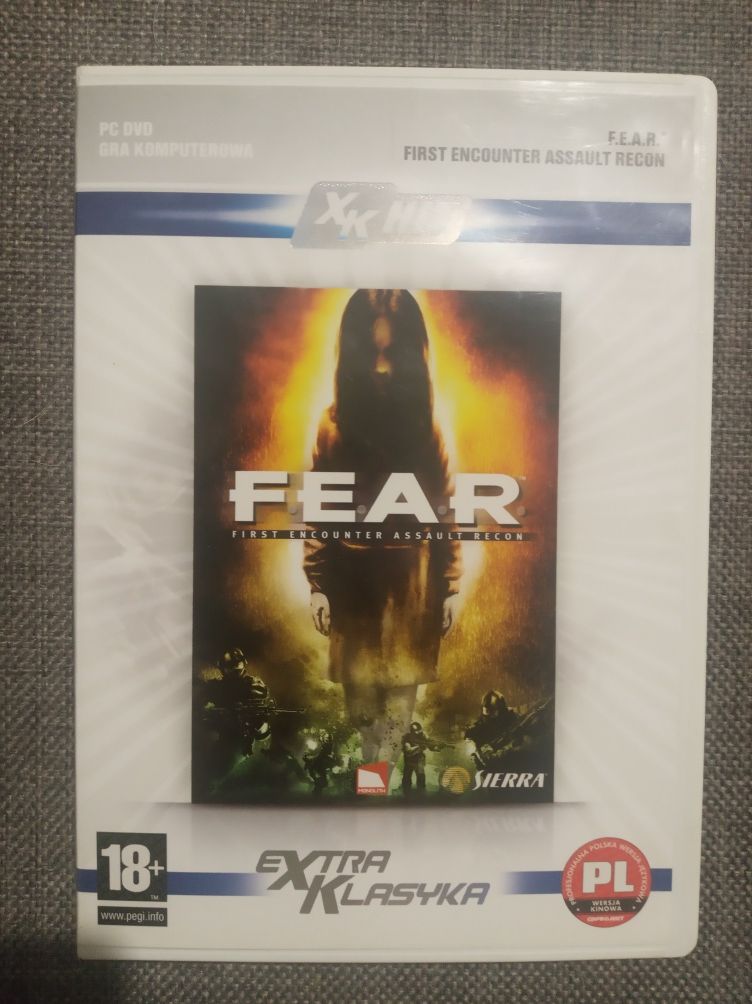 Gra FEAR F.E.A.R. Extra klasyka komputerowa  DVD PC