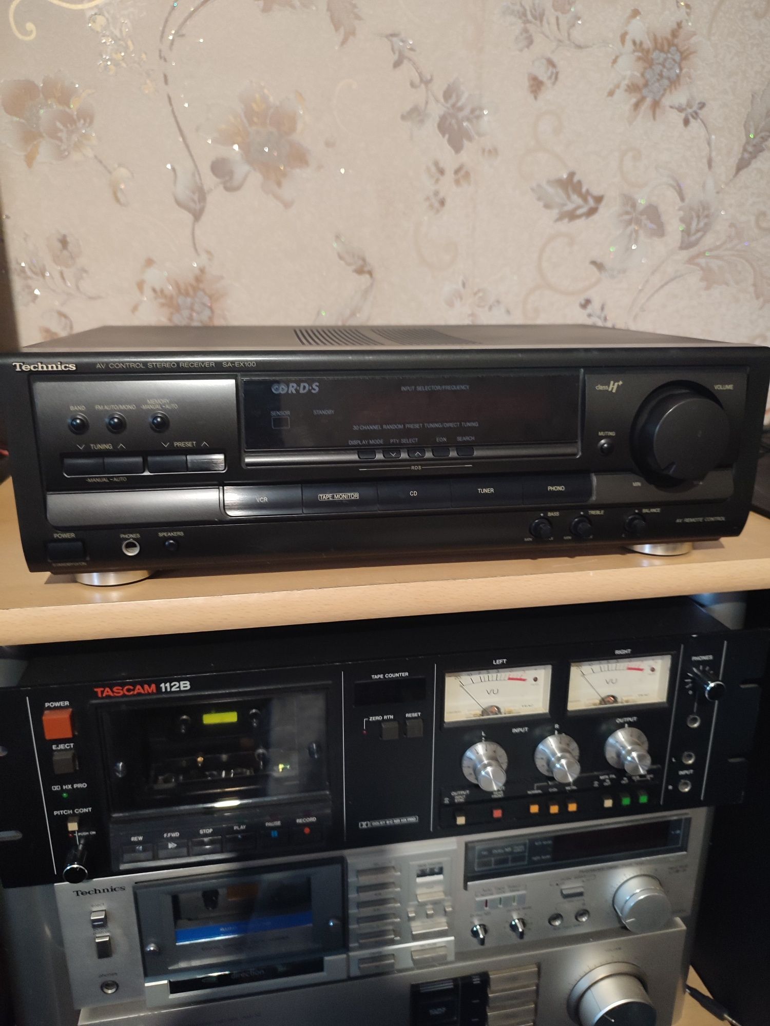 Ресивер technics SA-EX100.