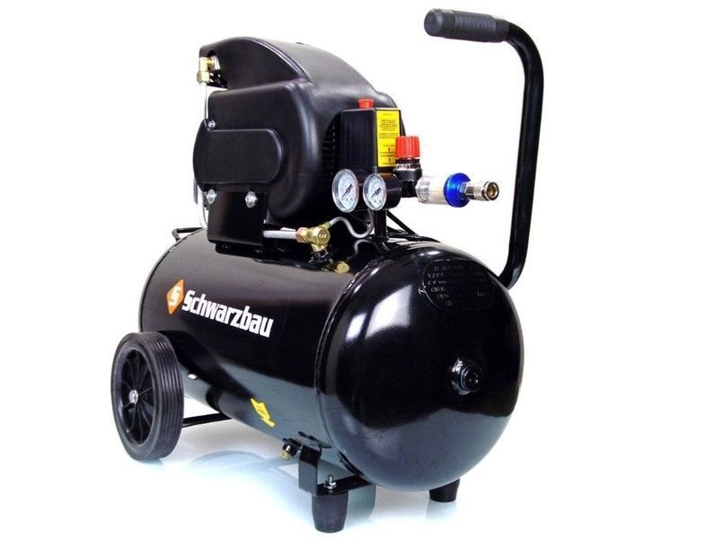 Компрессор воздушный Schwarzbau ресивер 50 л масляйни компресор