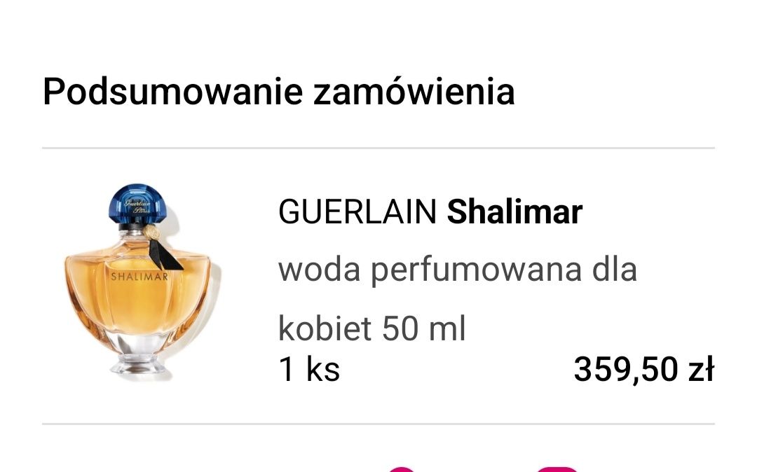 GUERLAIN Shalimar oryginalna woda perfumowana 50 ml