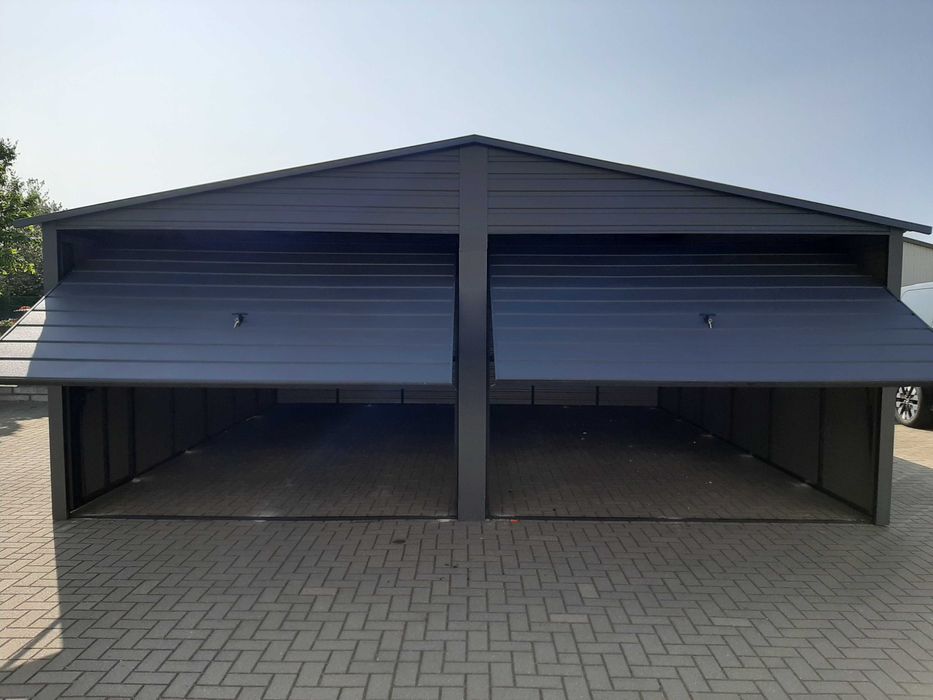 Garaż Dwustanowiskowy 7x5 GRAFIT PROMOCJA