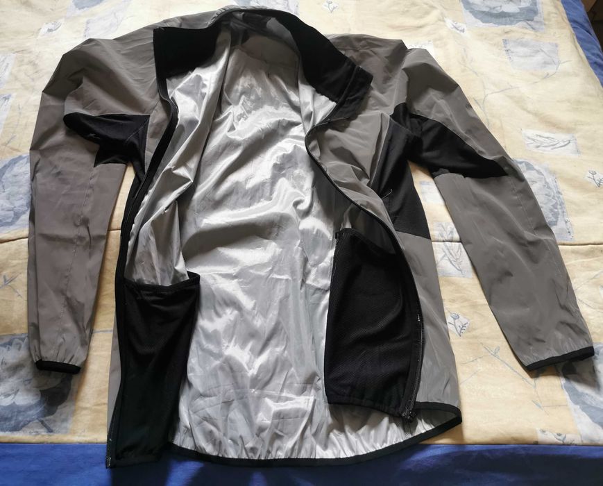 Kurtka odblaskowa  męska Zig tkany  100 % poliester  Silver Reflective