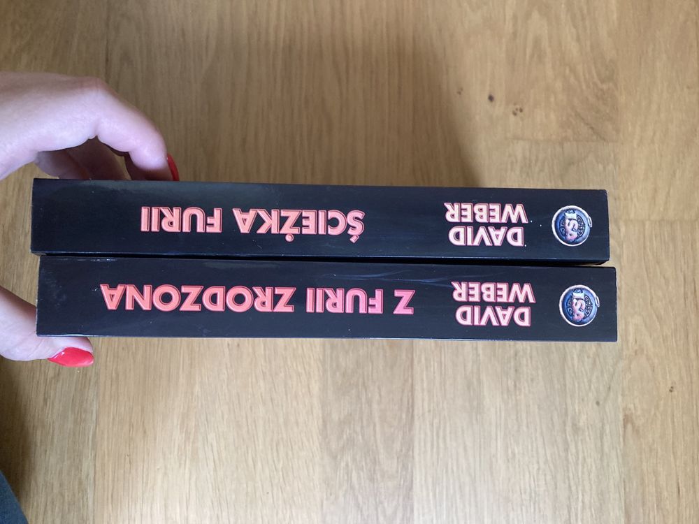 David Weber z furii zrodzona ścieżka furii komplet tom 1 i 2