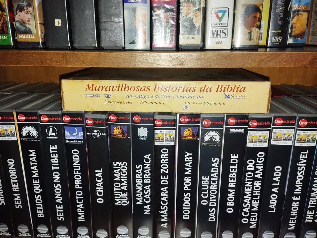 Cassetes video vhs