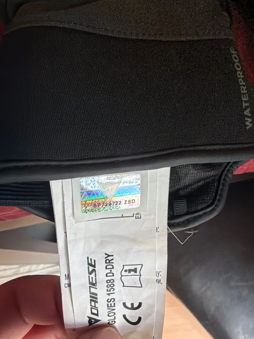 Luvas inverno tamanho L Dainese