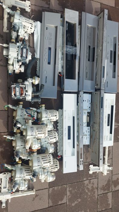 Модуль,Помпа,Пресостат,Мотор,Клапан,Кошик Посудомийна машина Miele