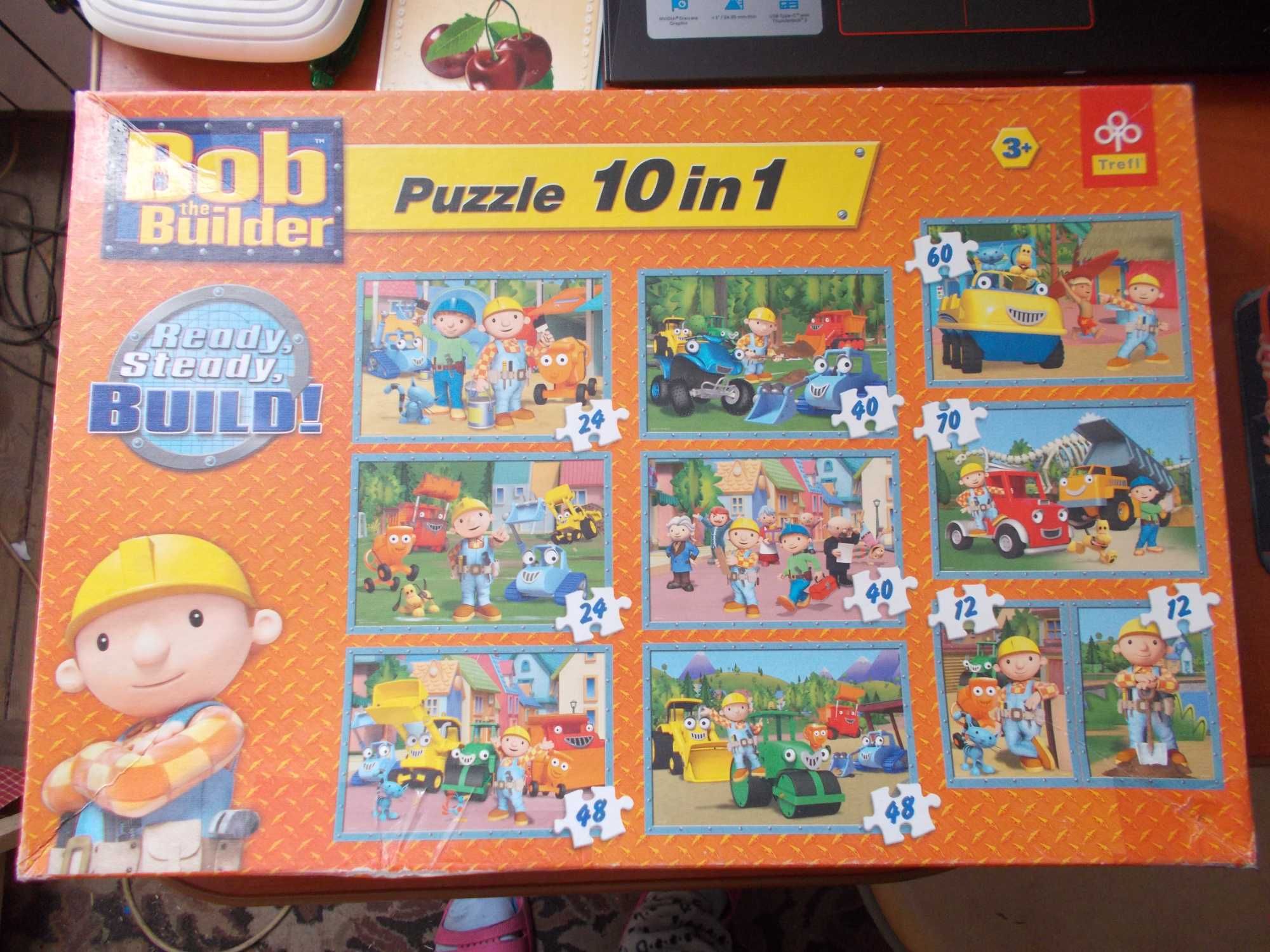 Puzzle Bob Budowniczy 10 w 1