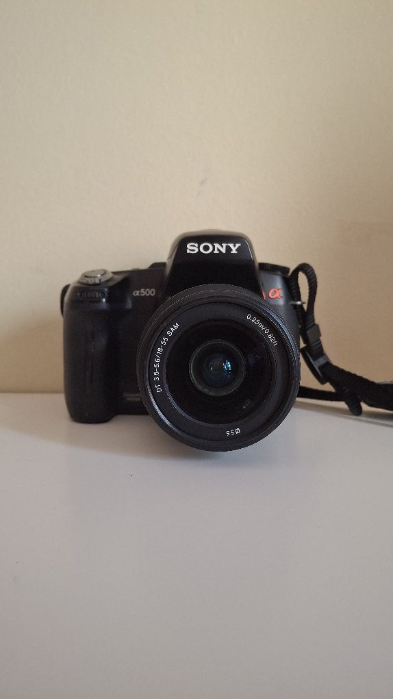 Máquina Fotográfica Sony Aplha A500 - venda urgente