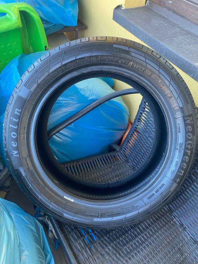 195/55 R16 XL Neolin. Wzmacniane Letnie opony. Super stan. Dostawa.
