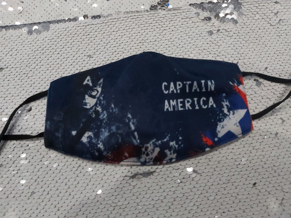 Maska dziecięca Capitan America