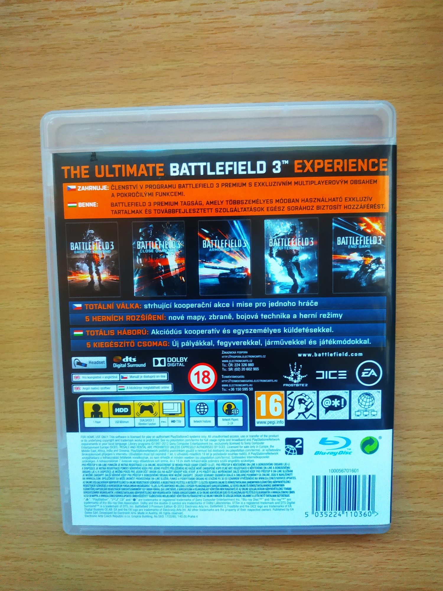 Battlefield 3 premium edition ps3 , stan bdb, możliwa wysyłka olx