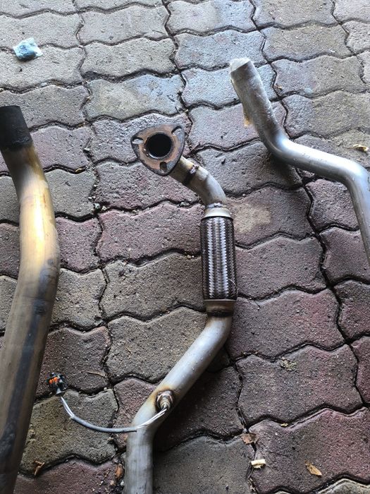 Downpipe + tłumik środkowy + tłumik końcowy Lexmaul Opel