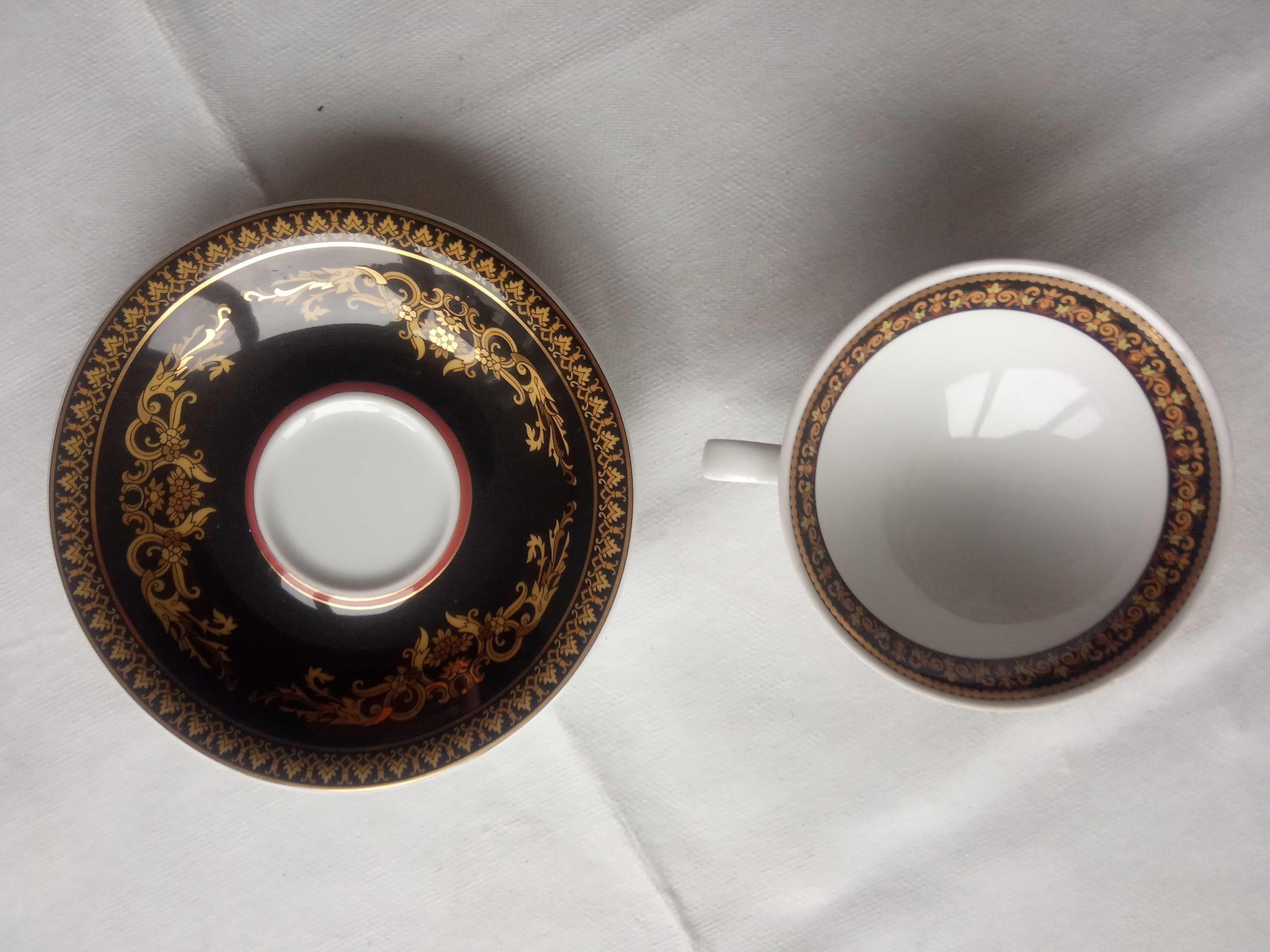 Versace Rosenthal filiżanka Barocco spodek Medusa