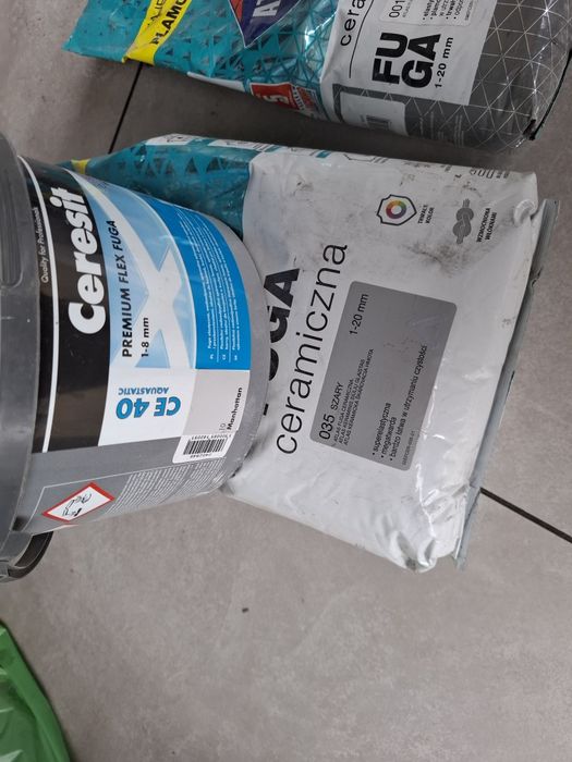 REZERWACJA Fugi ceramiczne do płytek