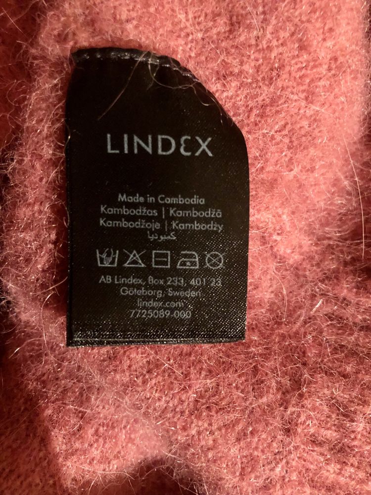 свитер женский, Lindex, оригинал, теплый, пушистый, новый, М.