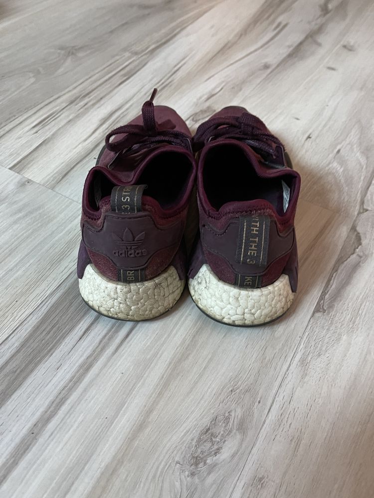 Adidas NMD bordowe burgundowe 36,5