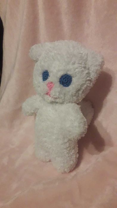 Мягкая игрушка | Кот | Плюшевая | Вязаная | Handmade | Новый Год