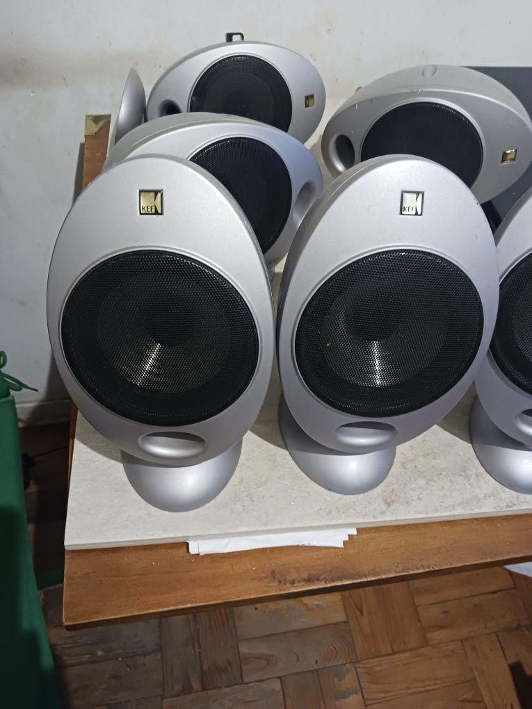 Colunas kef 100w 2 vias
