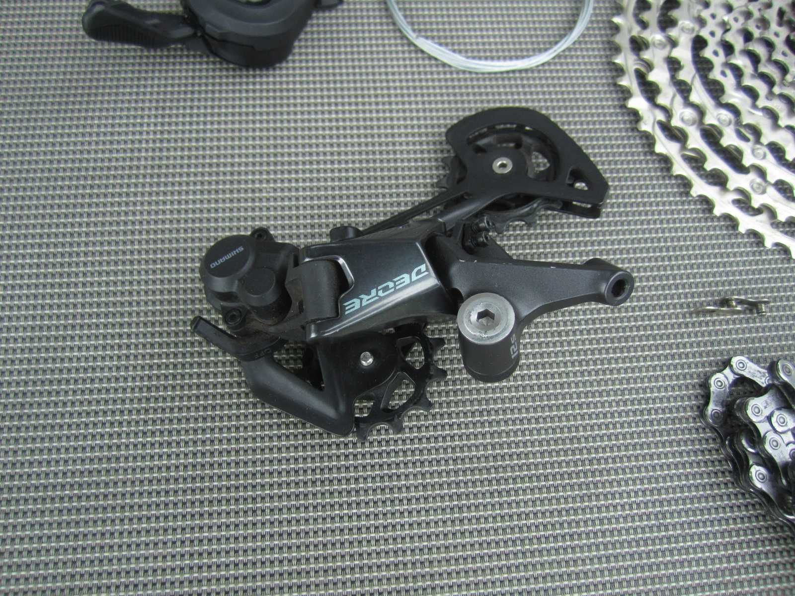 Napęd 1x12 Shimano Deore manetka kaseta przerzutka 12s grupa mtb