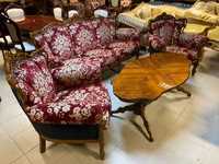 STylowy Włoski Komplet Wypoczynkowy Sofa 2 Fotele Zapraszam do sklepu