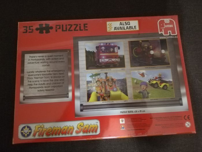 Strażak Sam puzzle +3