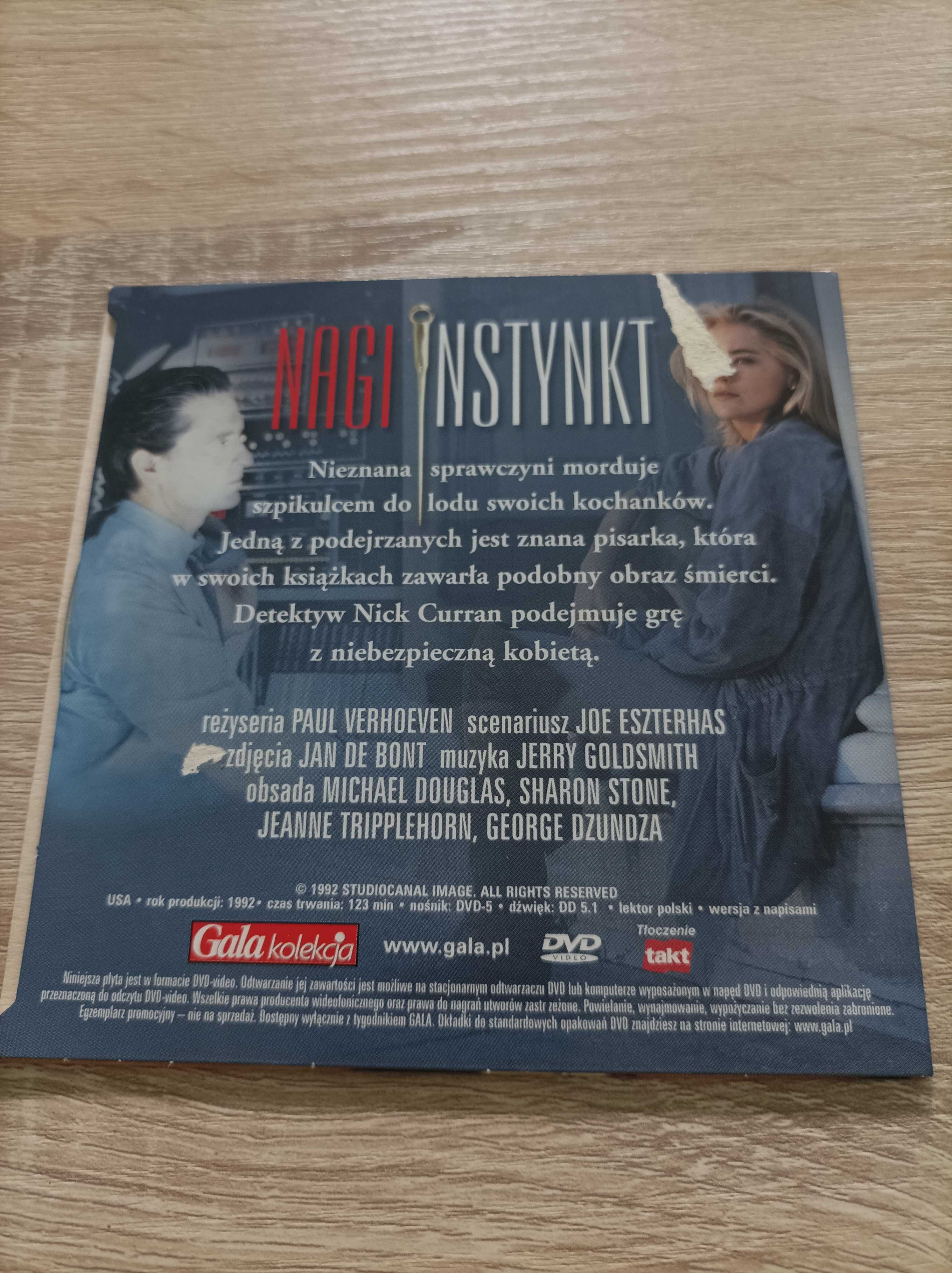 Film DVD Nagi Instynkt