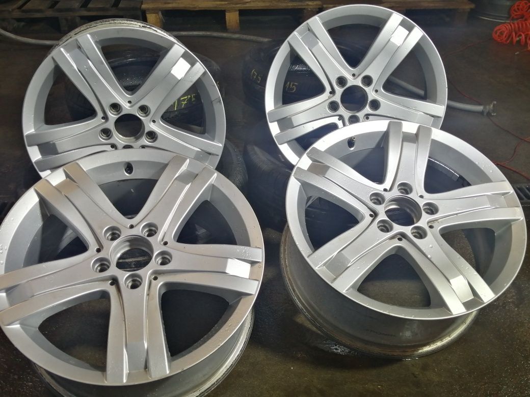 Komplet felg aluminiowych Mercedes GLK, 17cali, 5x112, ET47,5 Okazja!