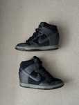 Oryginalne czarne Nike Dunk Sky Hi 36 22.5 cm sneakersy damskie