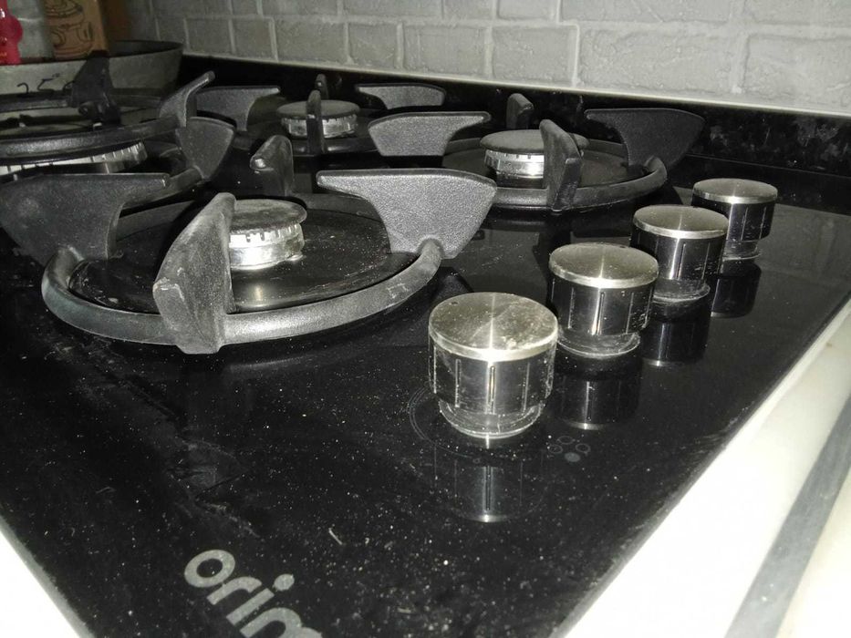 Placa fogão 4 bocas gás natural ou botano e propano