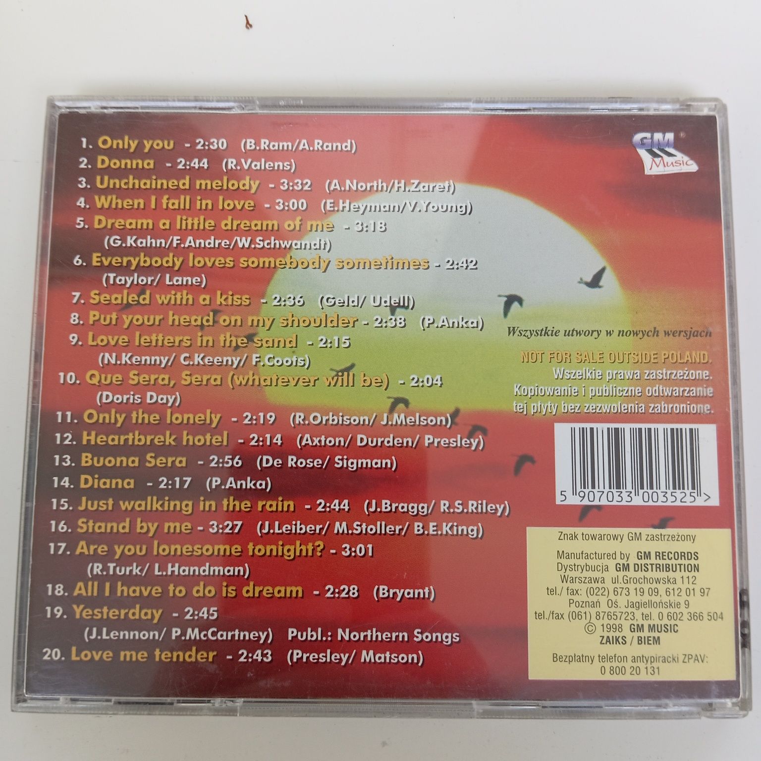 Golden Rock'n'Roll Ballads, CD, stan idealny, super cena!