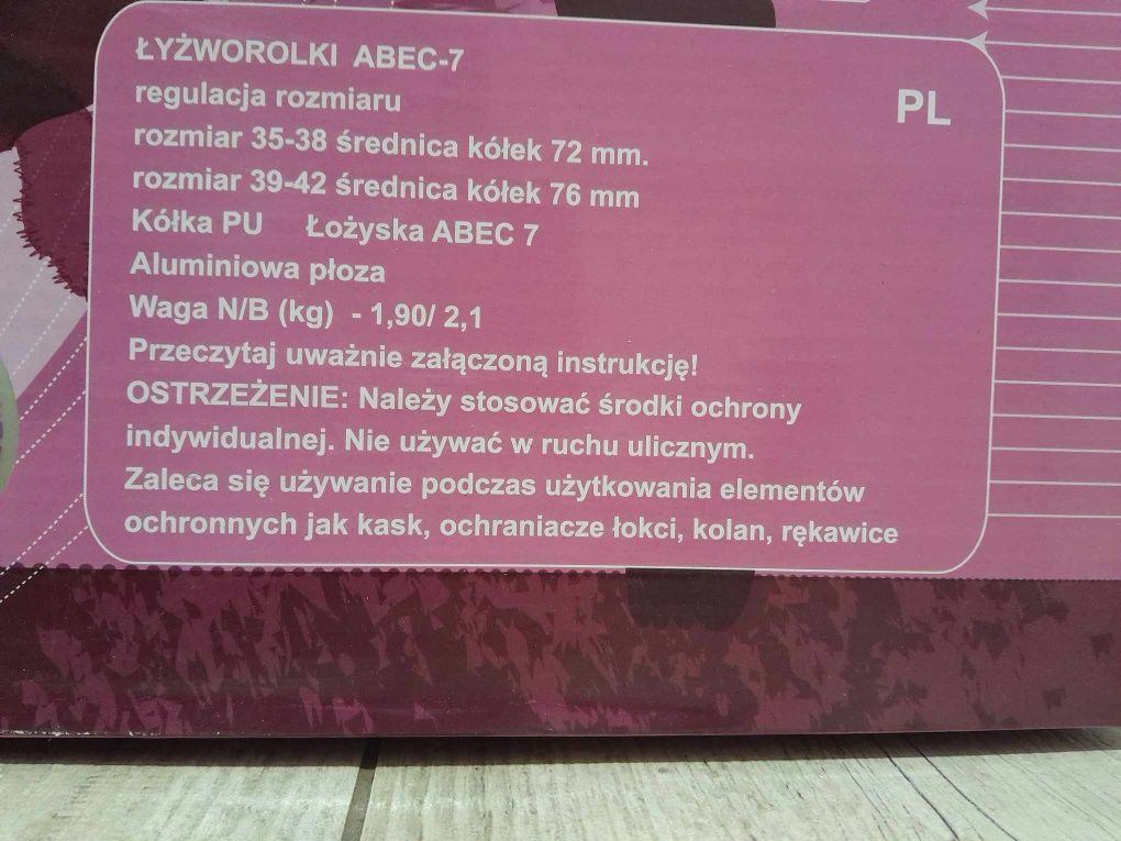 Łyżworolki abec7