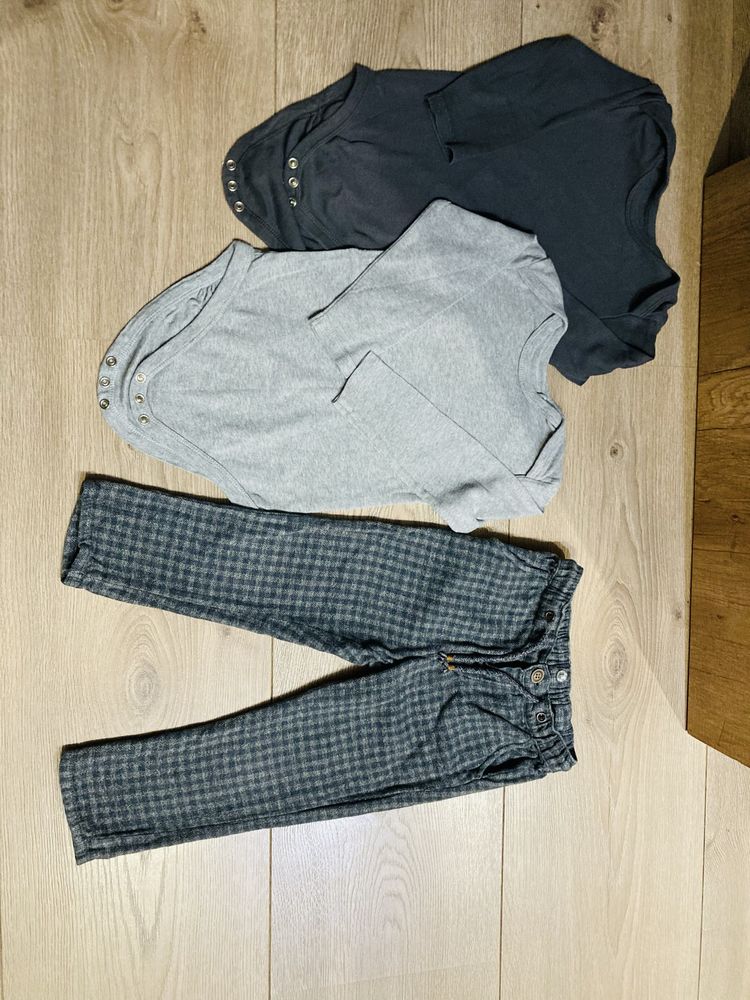 Grey set# cudne spodnie w kratkę#