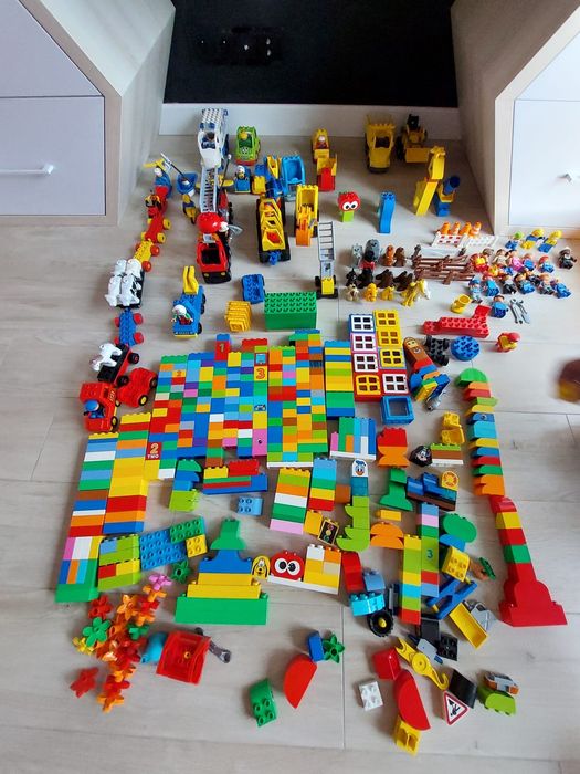 Mega duzy zestaw lego duplo 8 kg