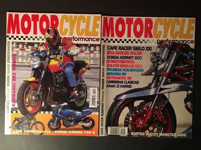 MOTOR CYCLE performance - 12 revistas em bom estado