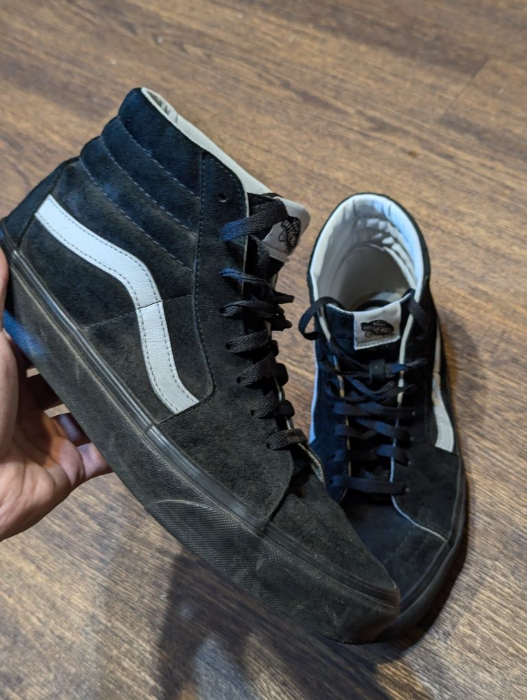 Vans SK8-HI Pig Suede Black