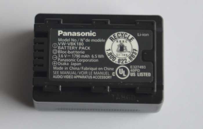 Kamera HD Panasonic HDC-TM90 FULL HD Zasilacz