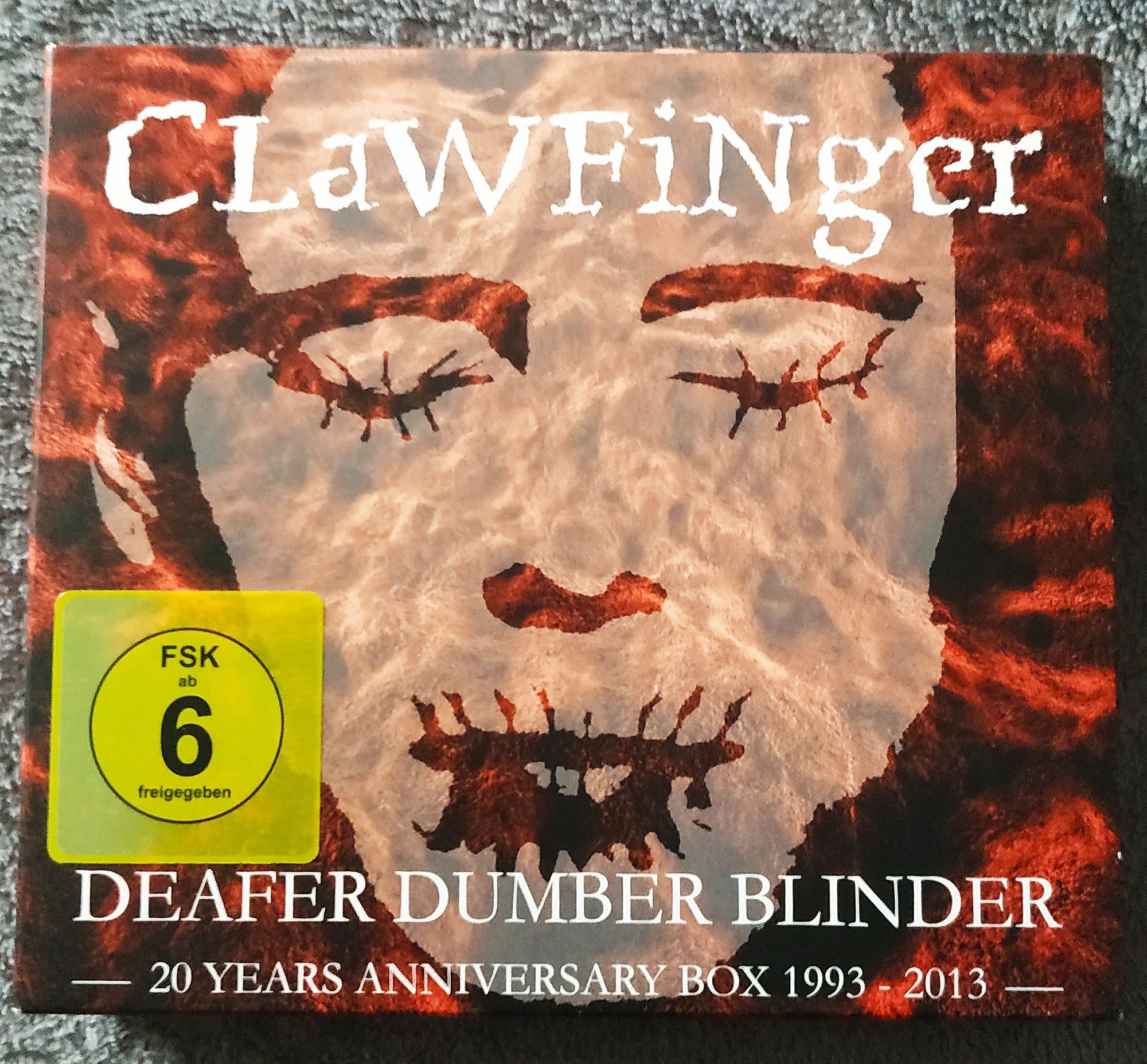 Clawfinger. Deafer Dumber Blinder. Box. 4CD. Nowa